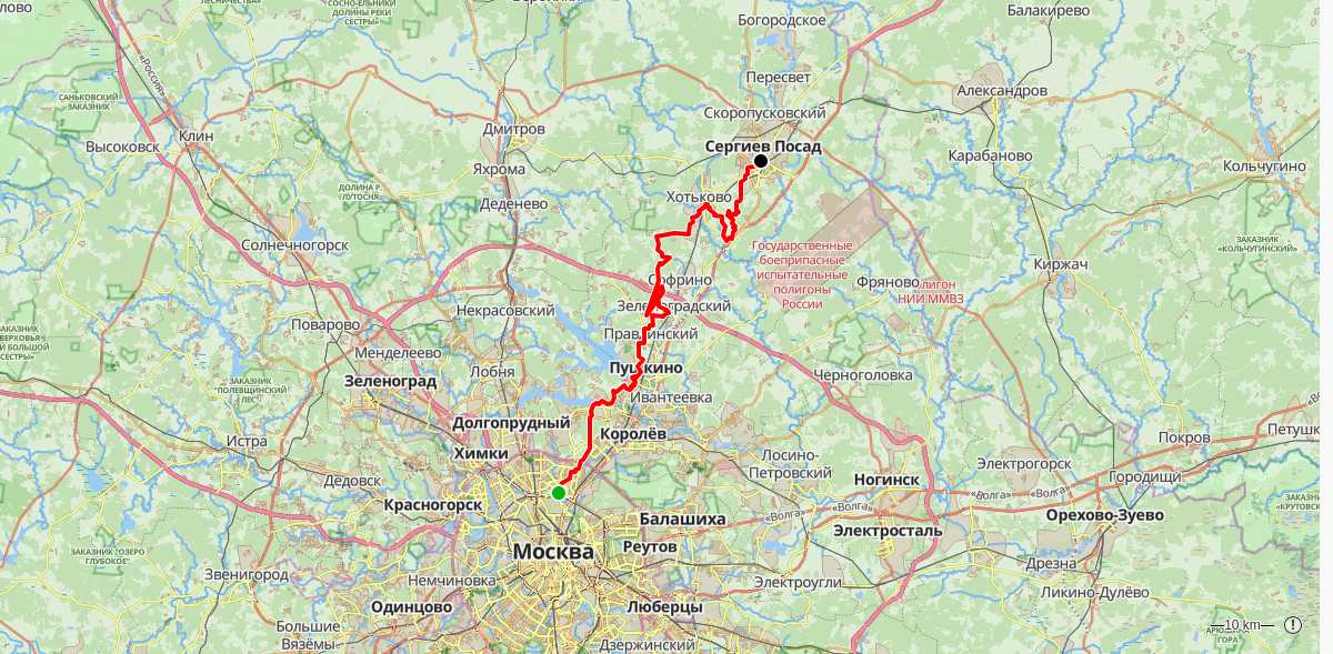 Route map