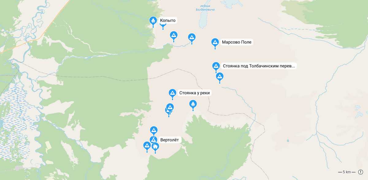 Карта маршрута