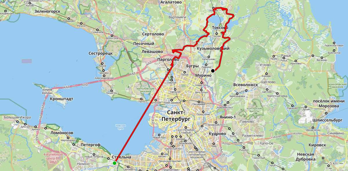Route map