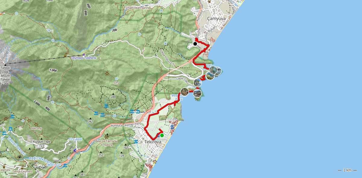 Route map