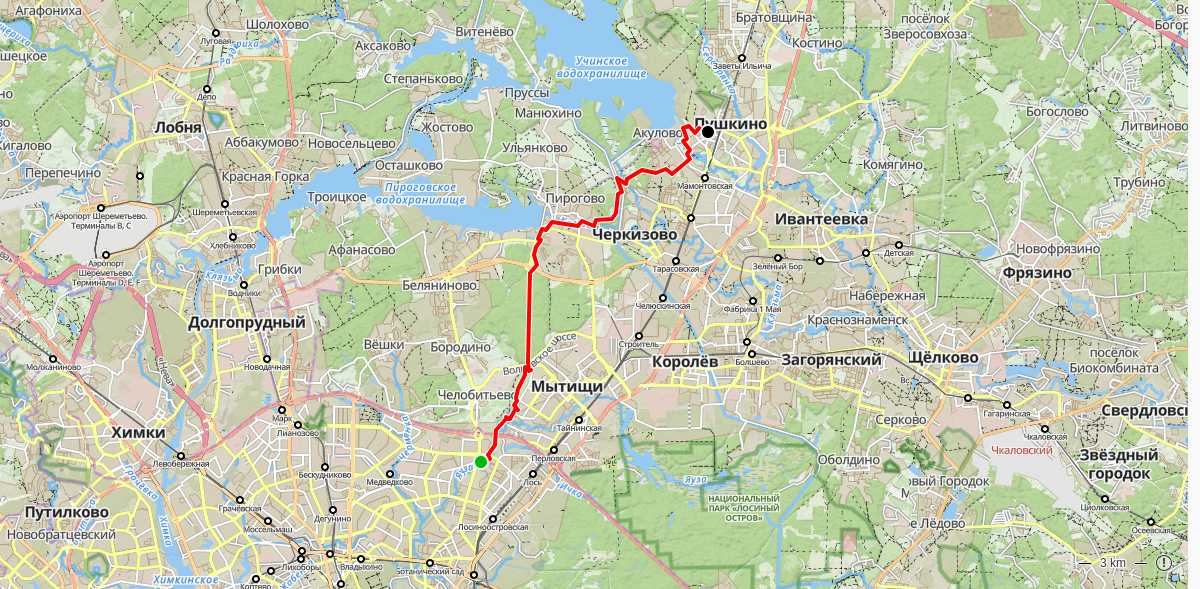 Route map