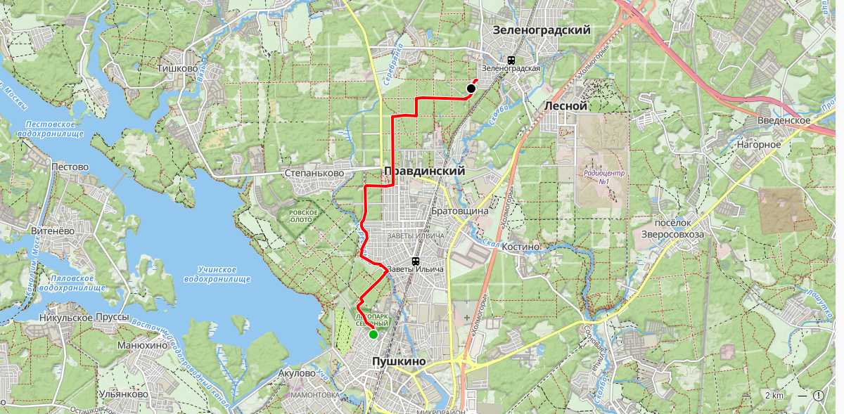 Route map