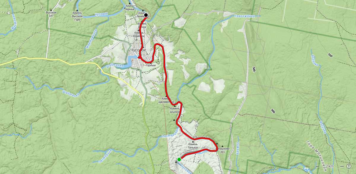 Route map