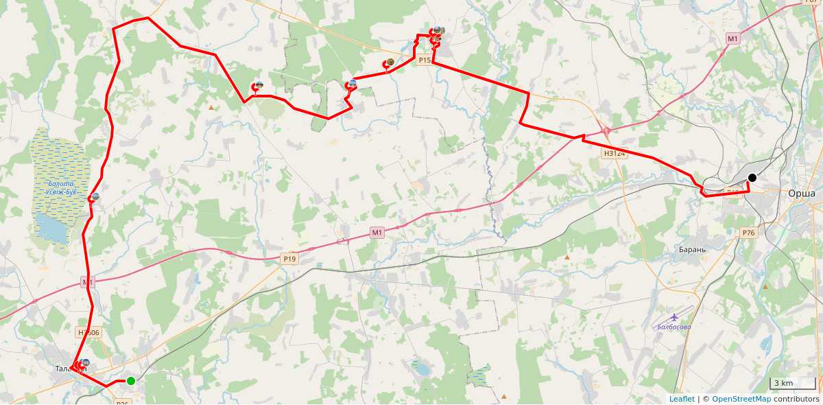 Route map