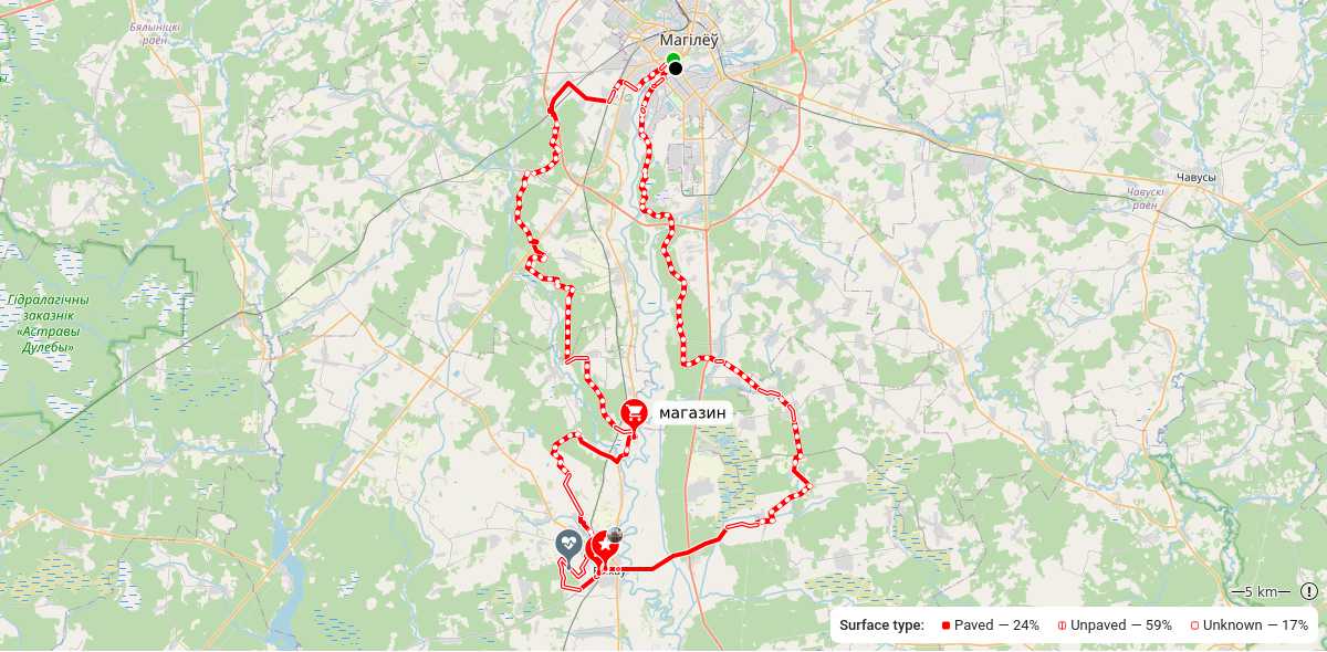 Карта маршрута
