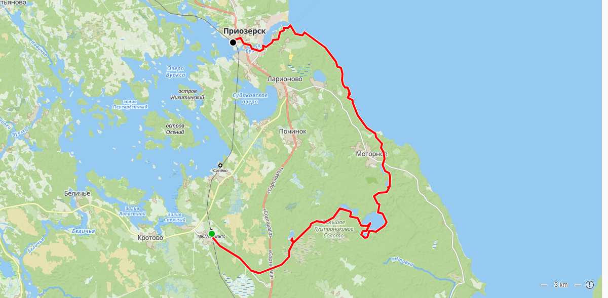 Route map