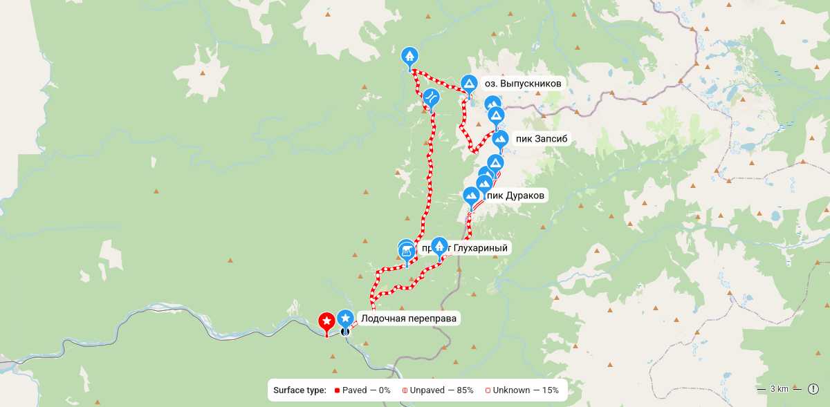 Карта маршрута