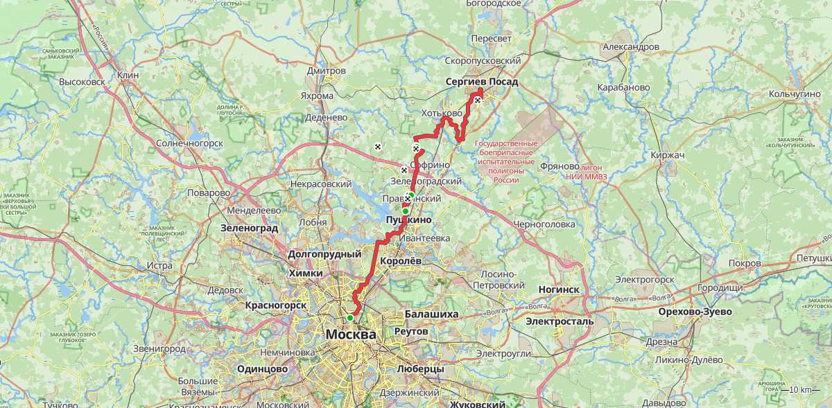 Route map