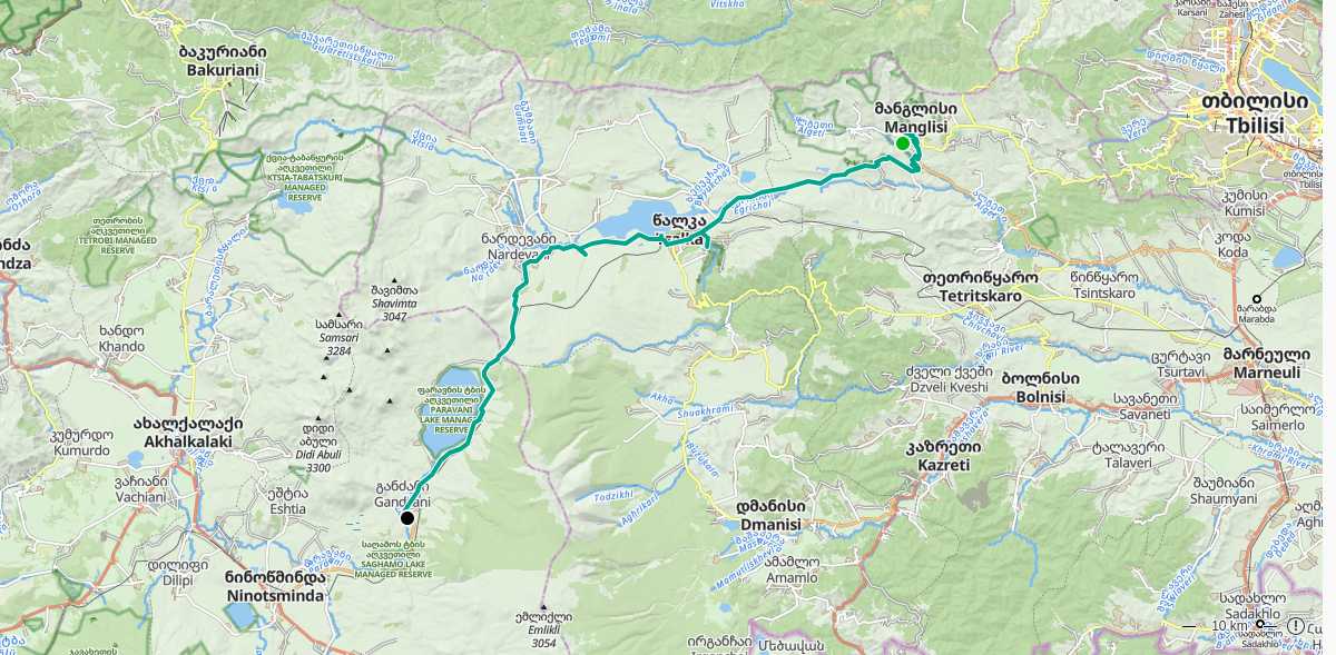Route map