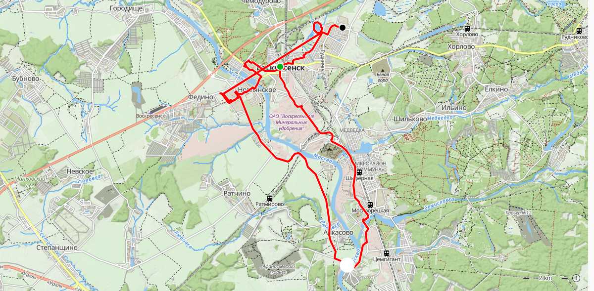 Route map