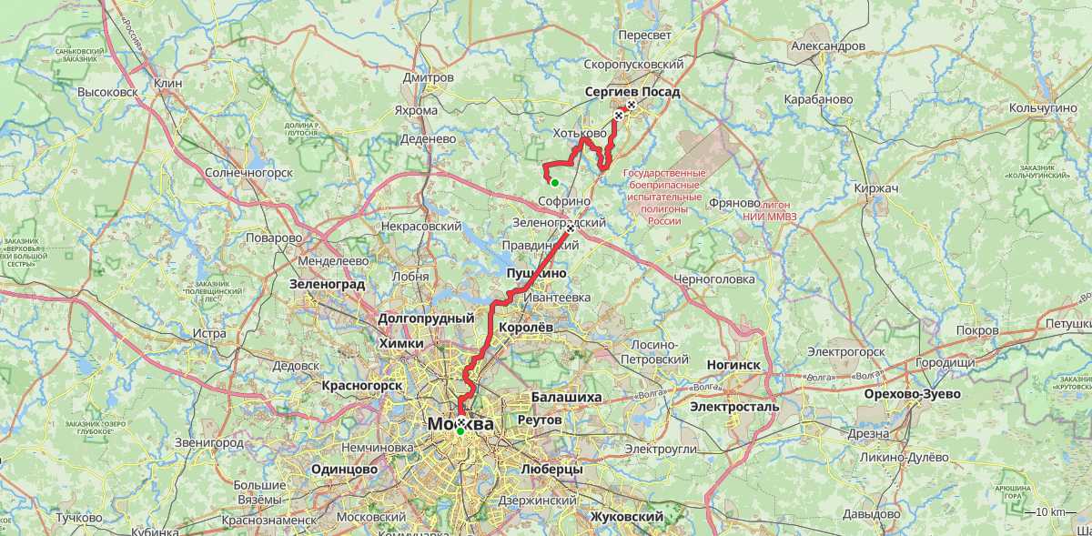 Route map