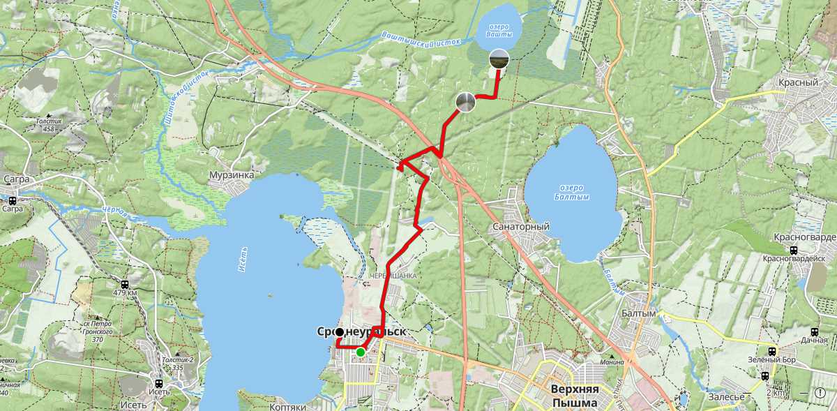 Route map