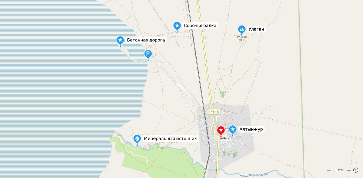 Карта маршрута