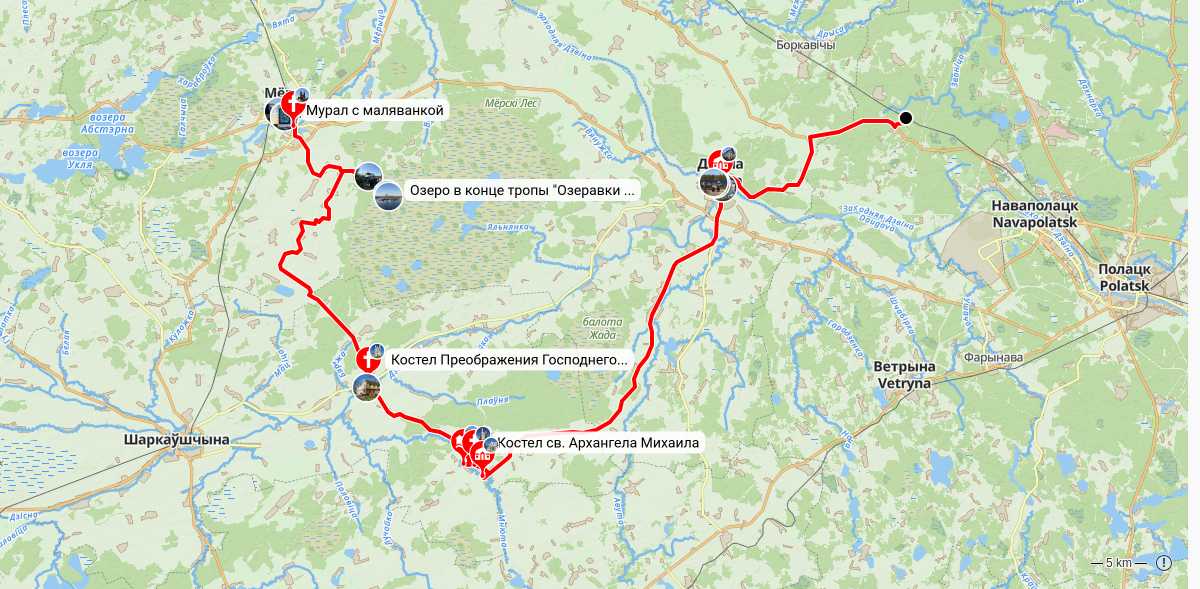 Route map