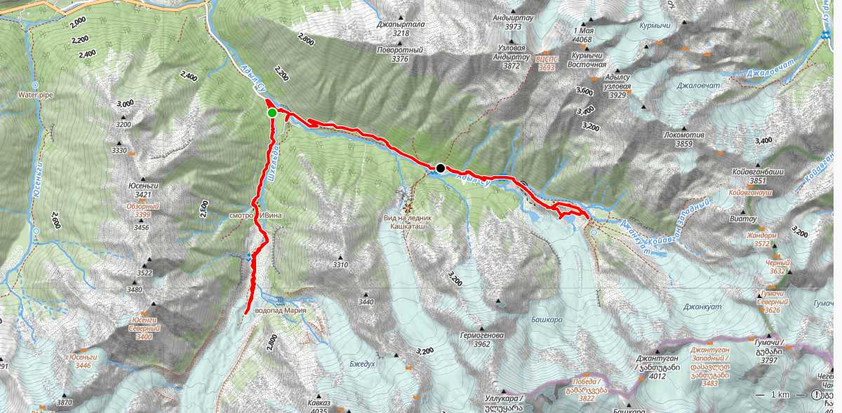 Route map