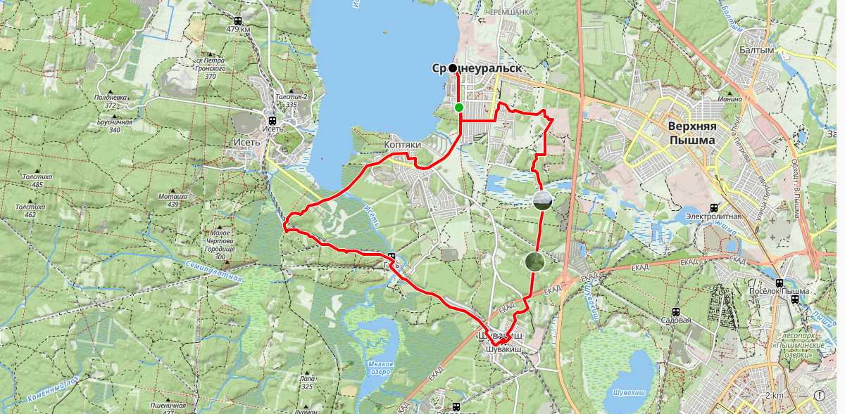 Route map