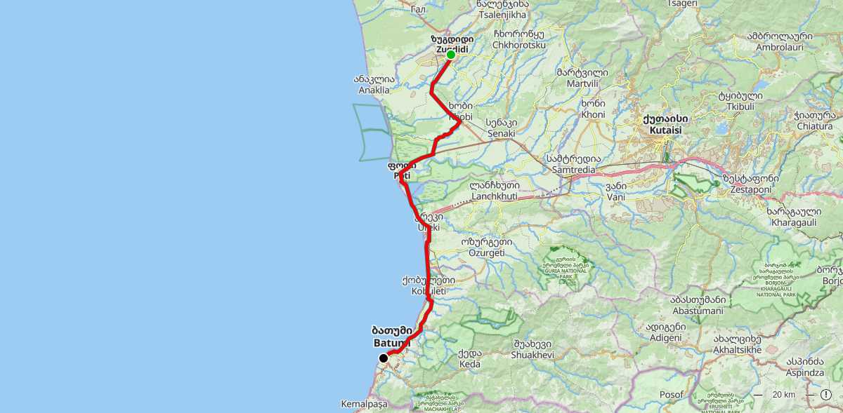 Route map