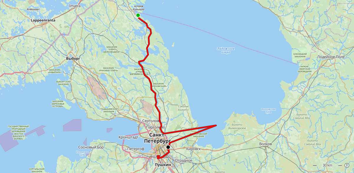 Route map