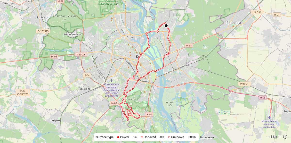 Карта маршрута