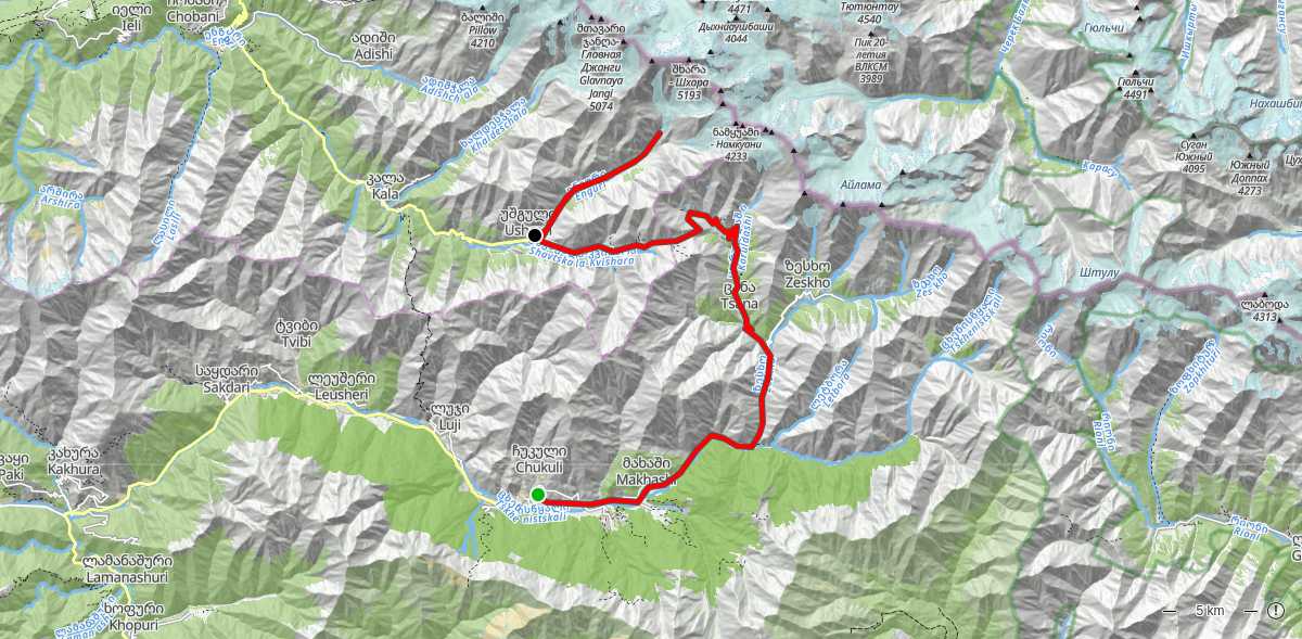 Route map