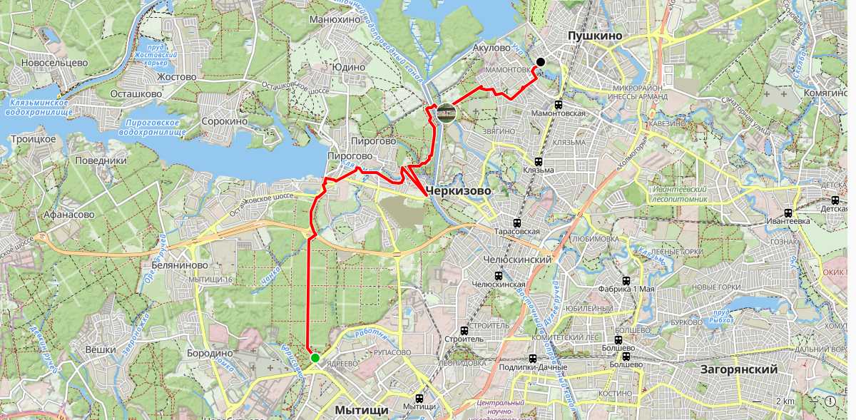 Route map