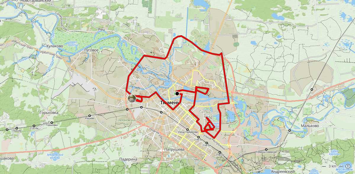 Карта маршрута