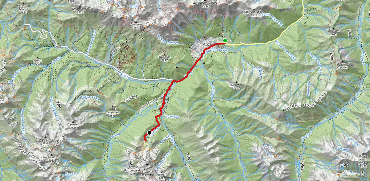 Route map