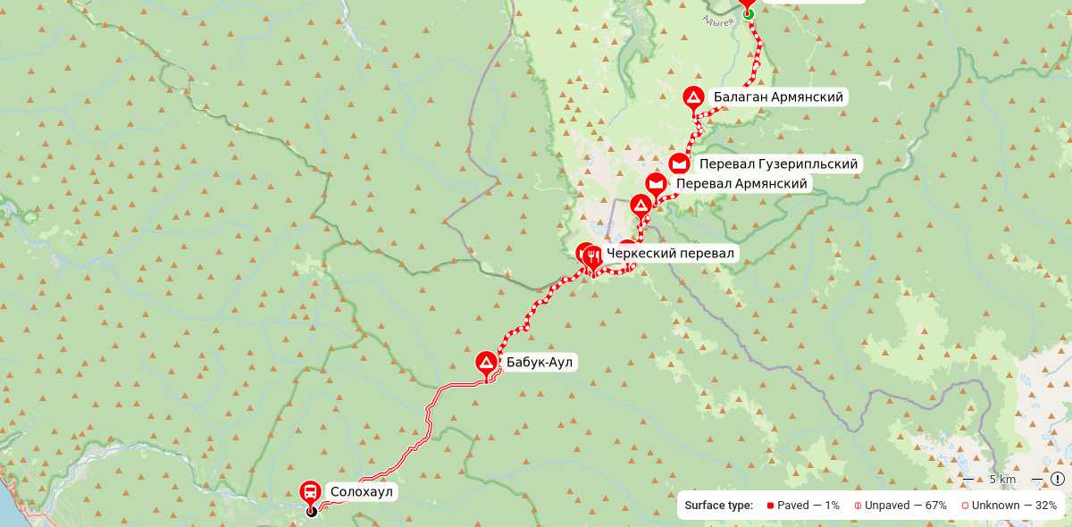 Карта маршрута