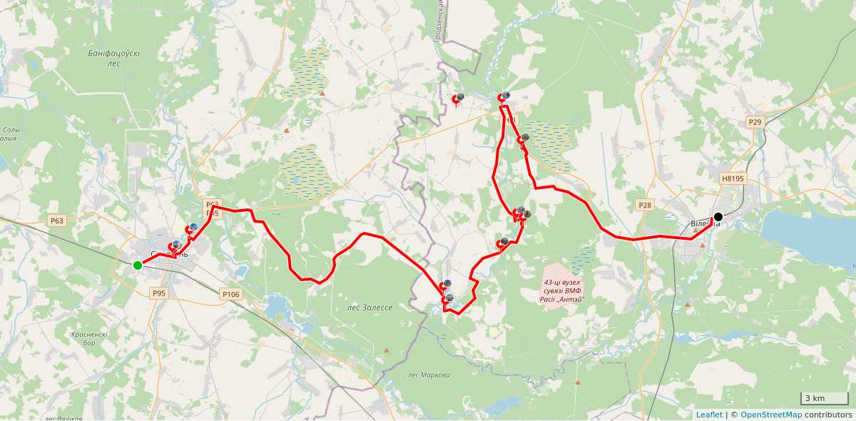 Route map