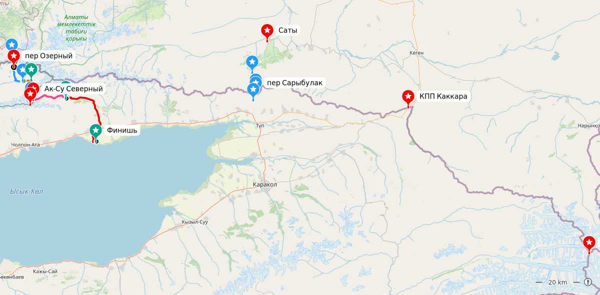 Карта маршрута