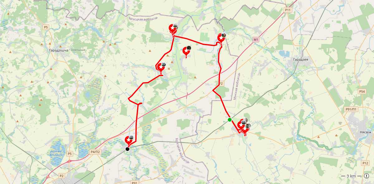 Route map