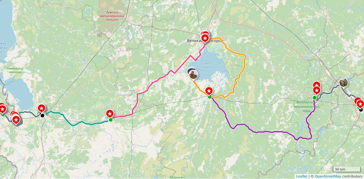 Route map