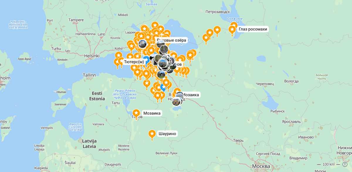 Карта маршрута
