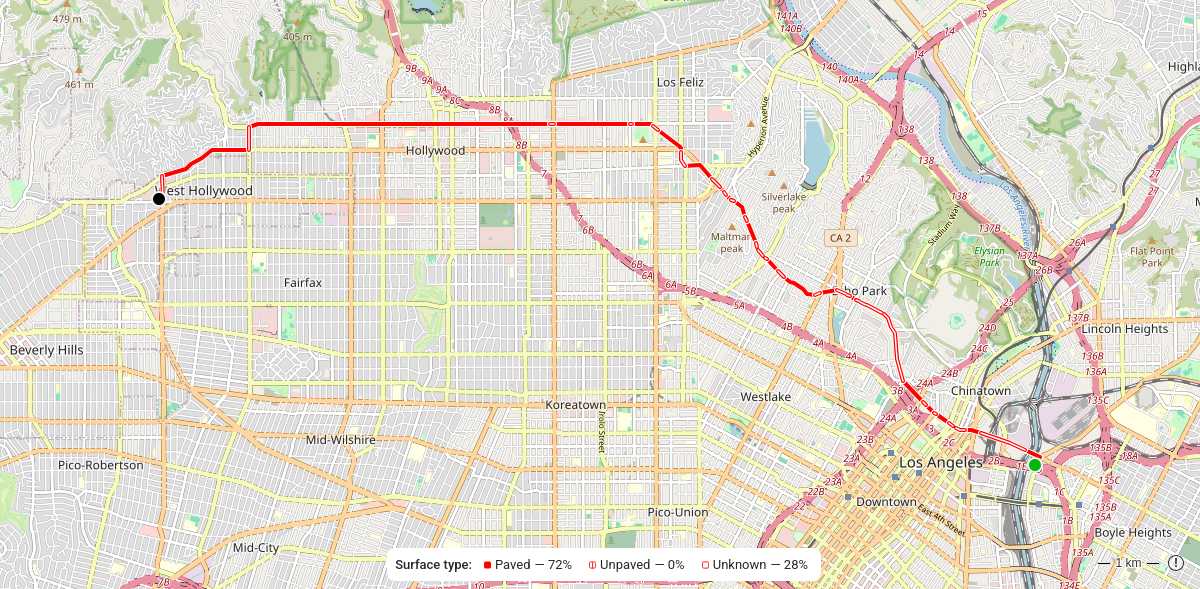 Route map