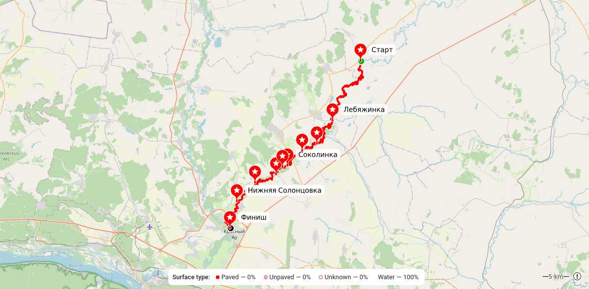 Карта маршрута
