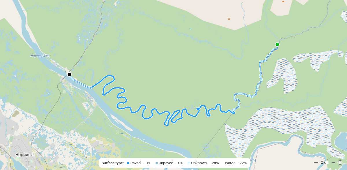 Карта маршрута