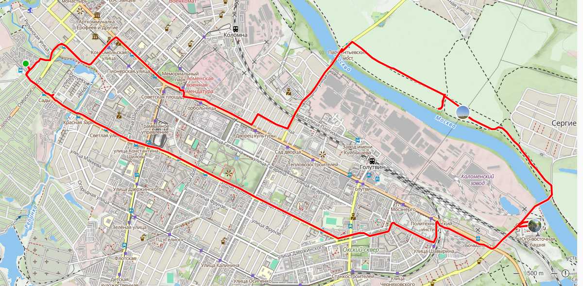 Карта маршрута