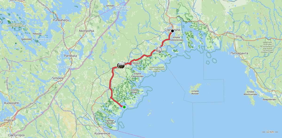 Route map