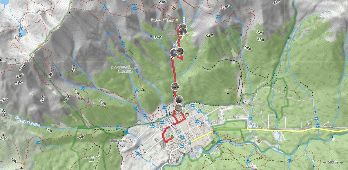 Route map