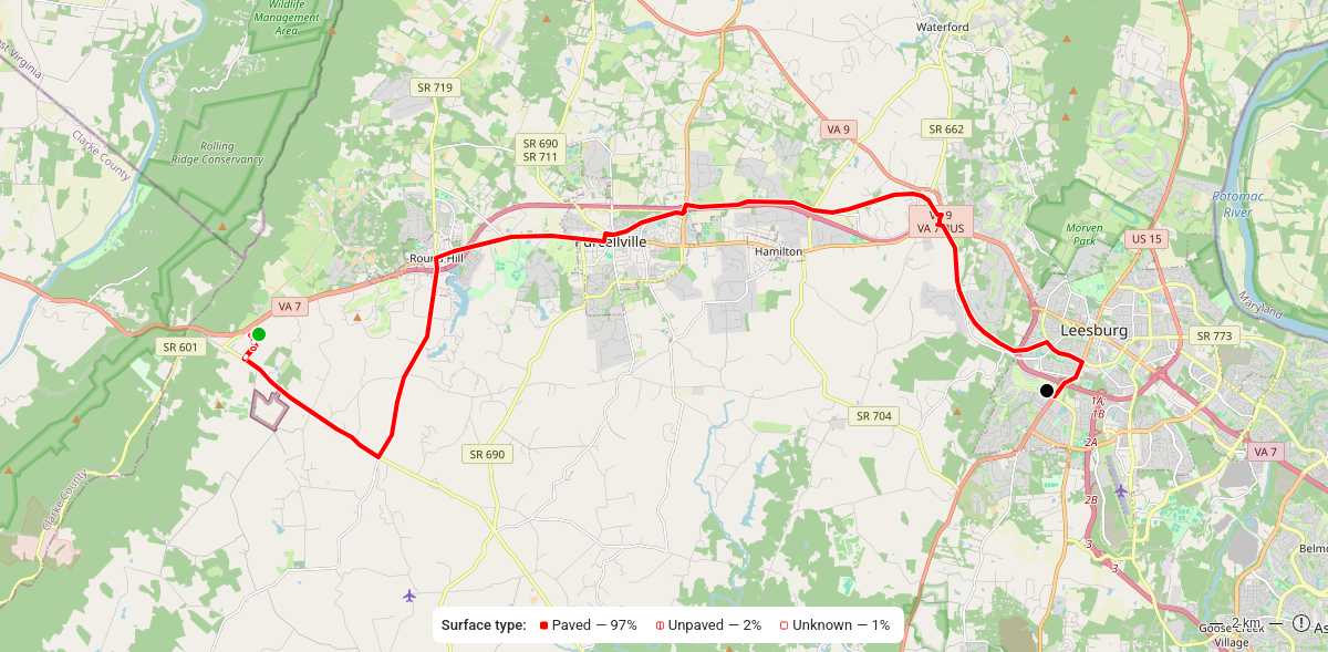 Route map