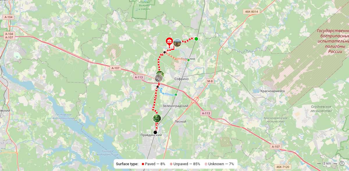 Route map