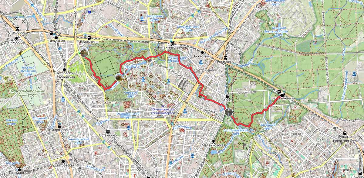 Route map