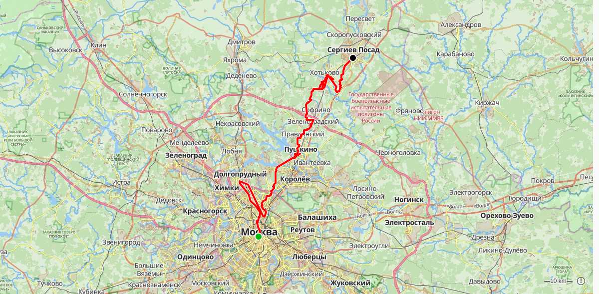 Route map