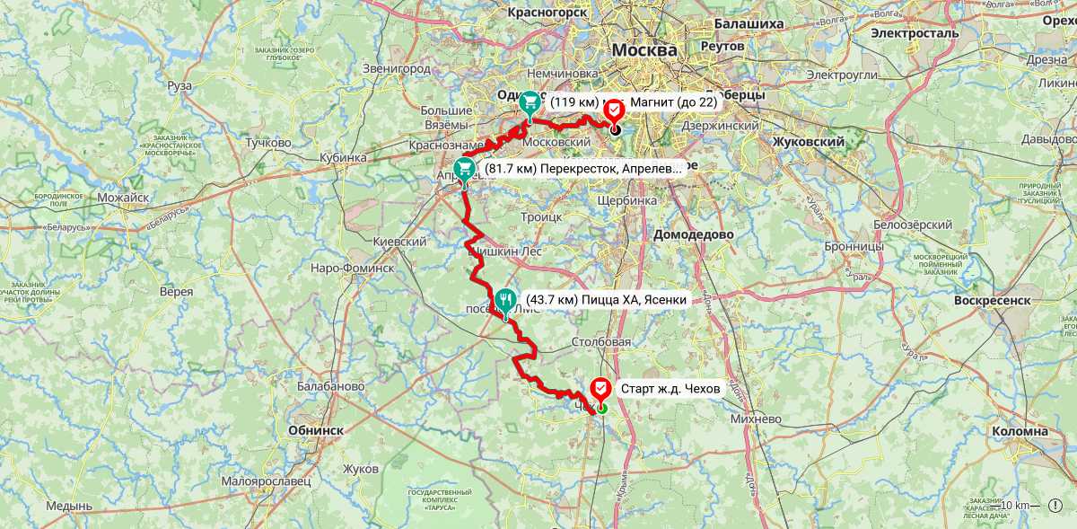 Route map