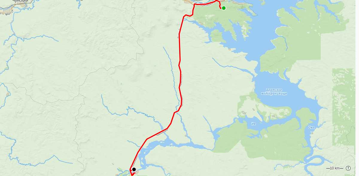 Route map