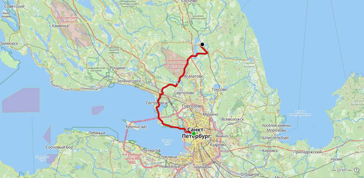 Route map