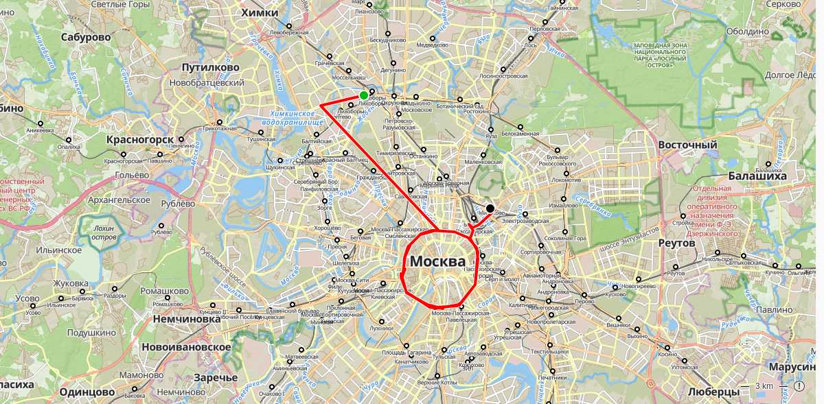 Route map