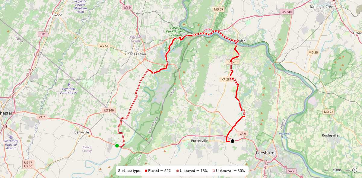 Route map