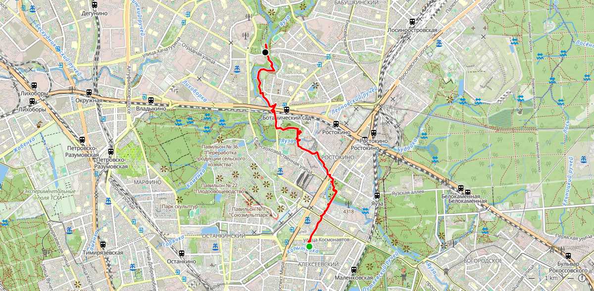 Route map