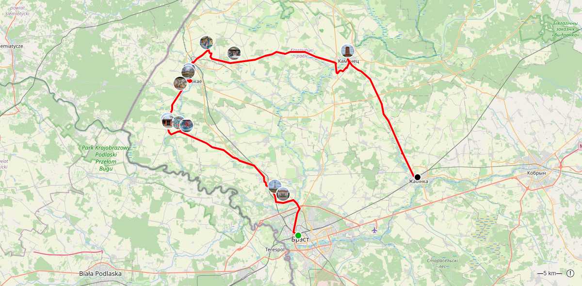Route map
